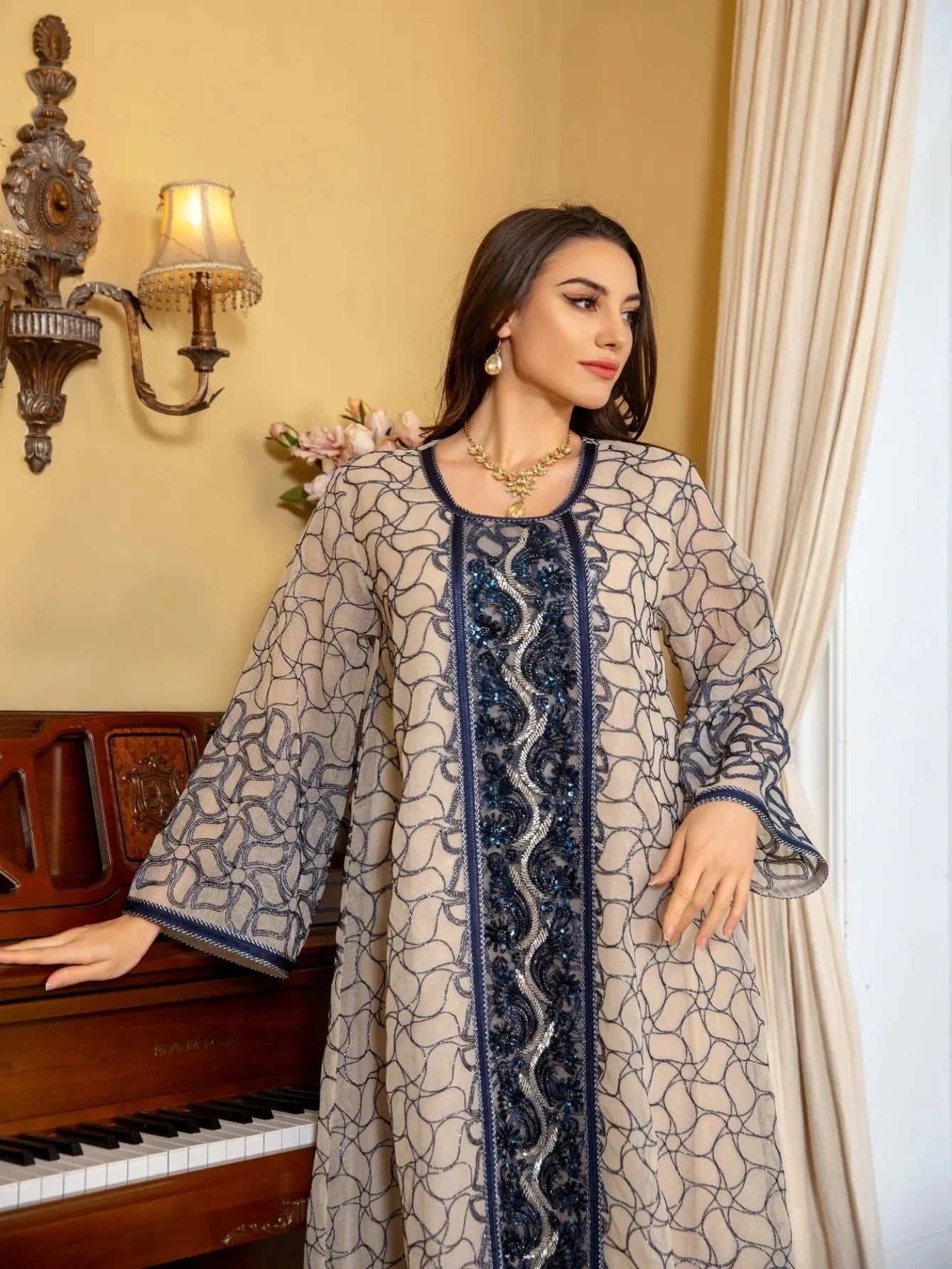 luxurious abaya jalabiya for women