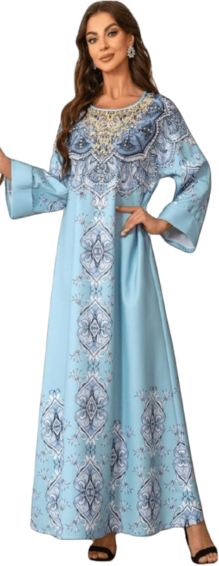 Elegant Occasion Wear Jalabiya abaya noor-al-hayat.myshopify.com